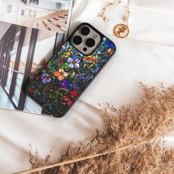 Floral Phone Cover – iPhone 16, 15 Pro, 14, Galaxy S25, S24, S24 Ultra, Pixel 9 - Picture 2 of 9